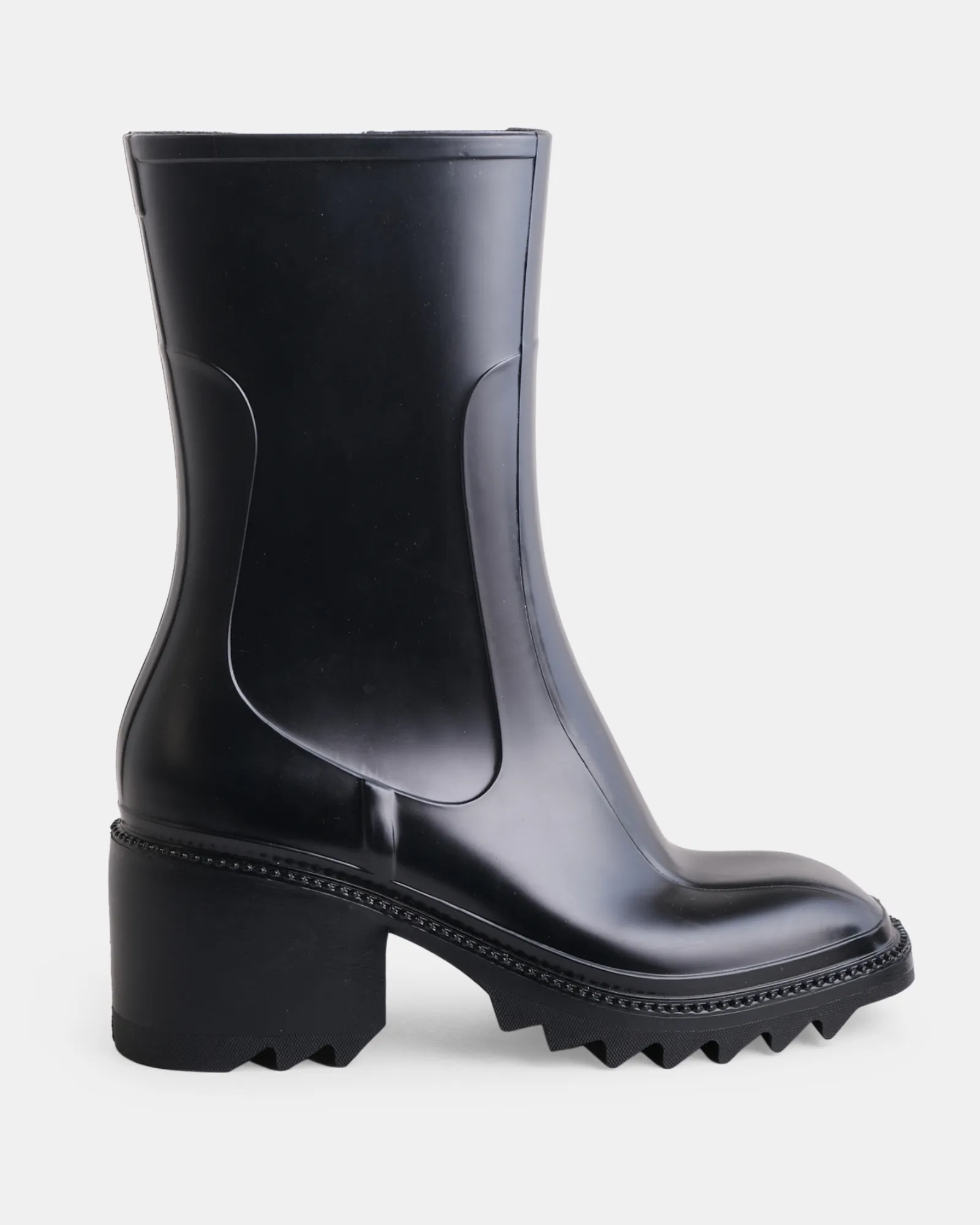 London Rubber Boot - Black