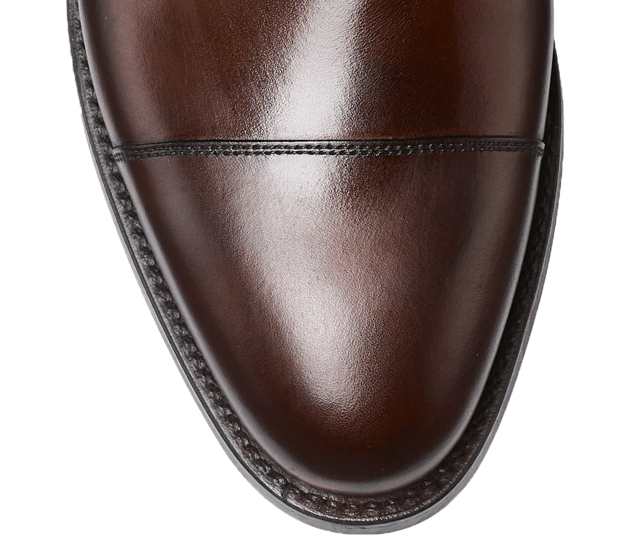 Lowndes 4 Dark Brown Burnished Calf