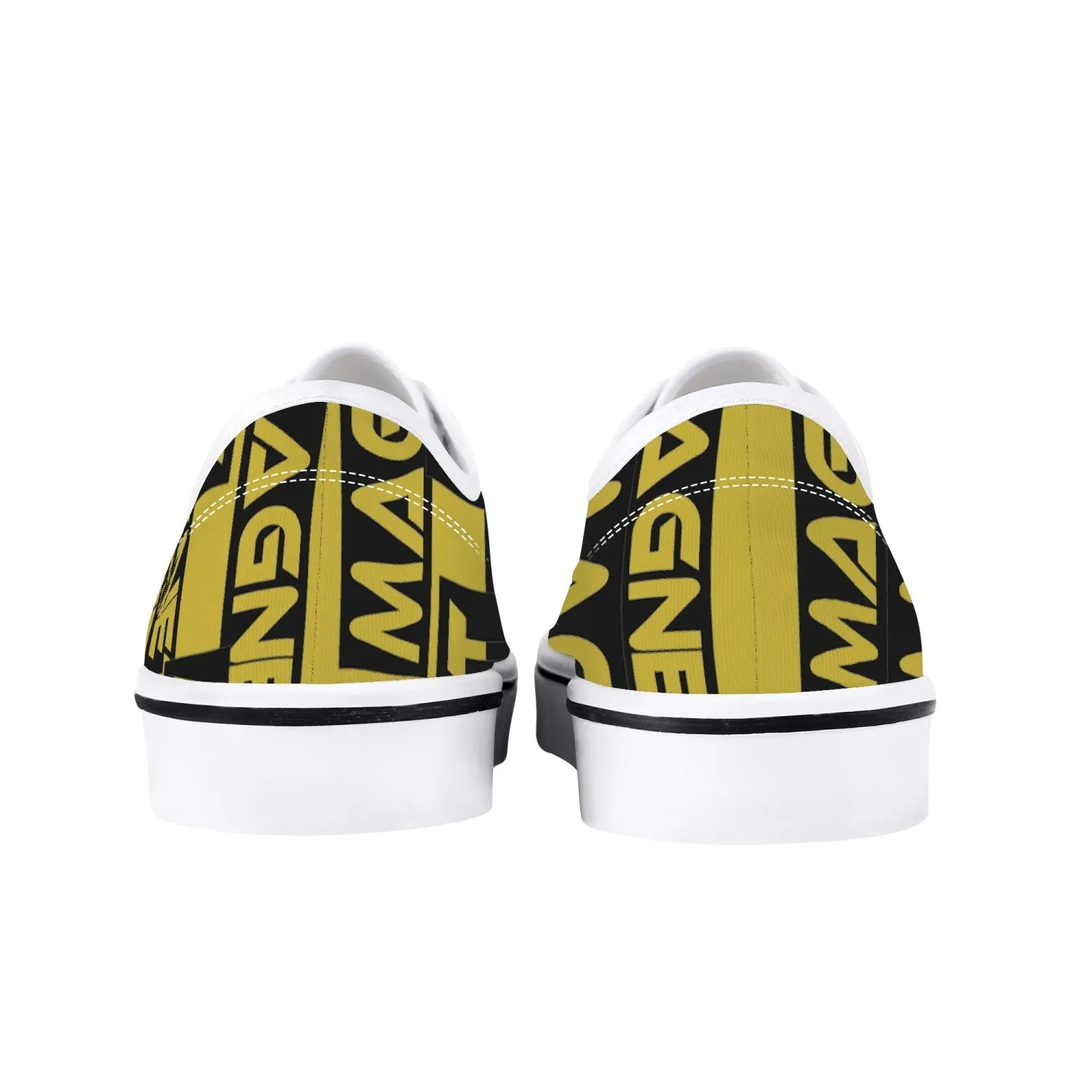 Magnet drip Skate Shoes - White/Black