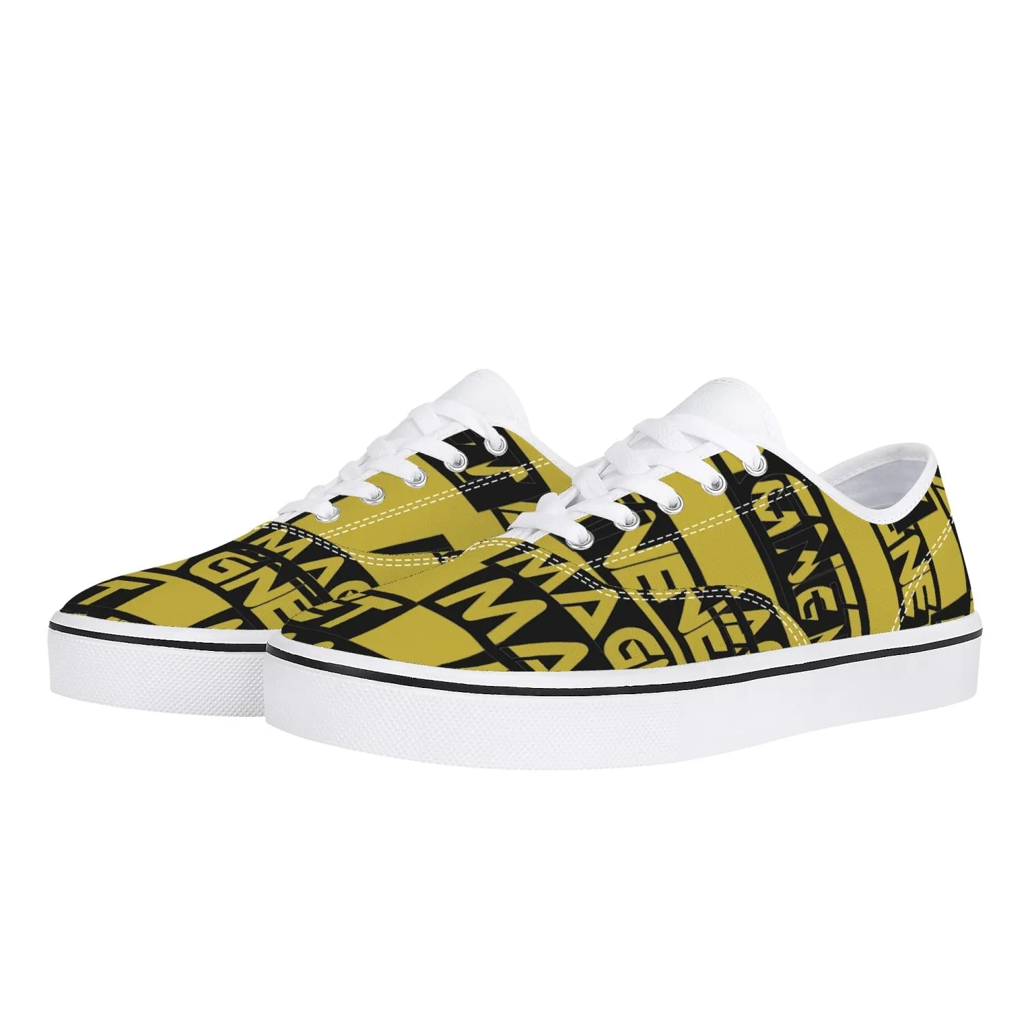 Magnet drip Skate Shoes - White/Black