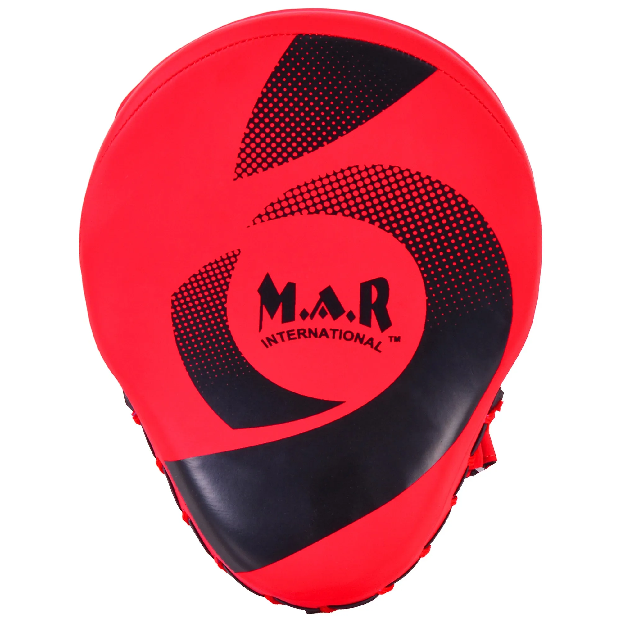 MAR-195E | Red Hybrid Curved Focus Mitts