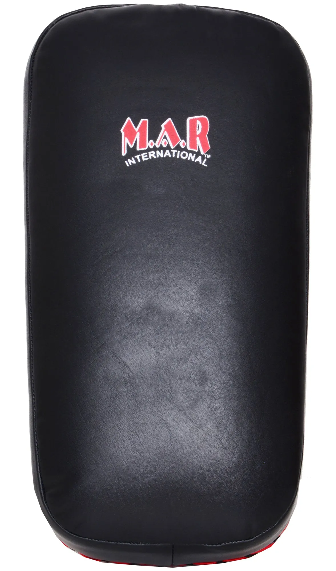 MAR-202A | Black Red Genuine Leather Striking Pad