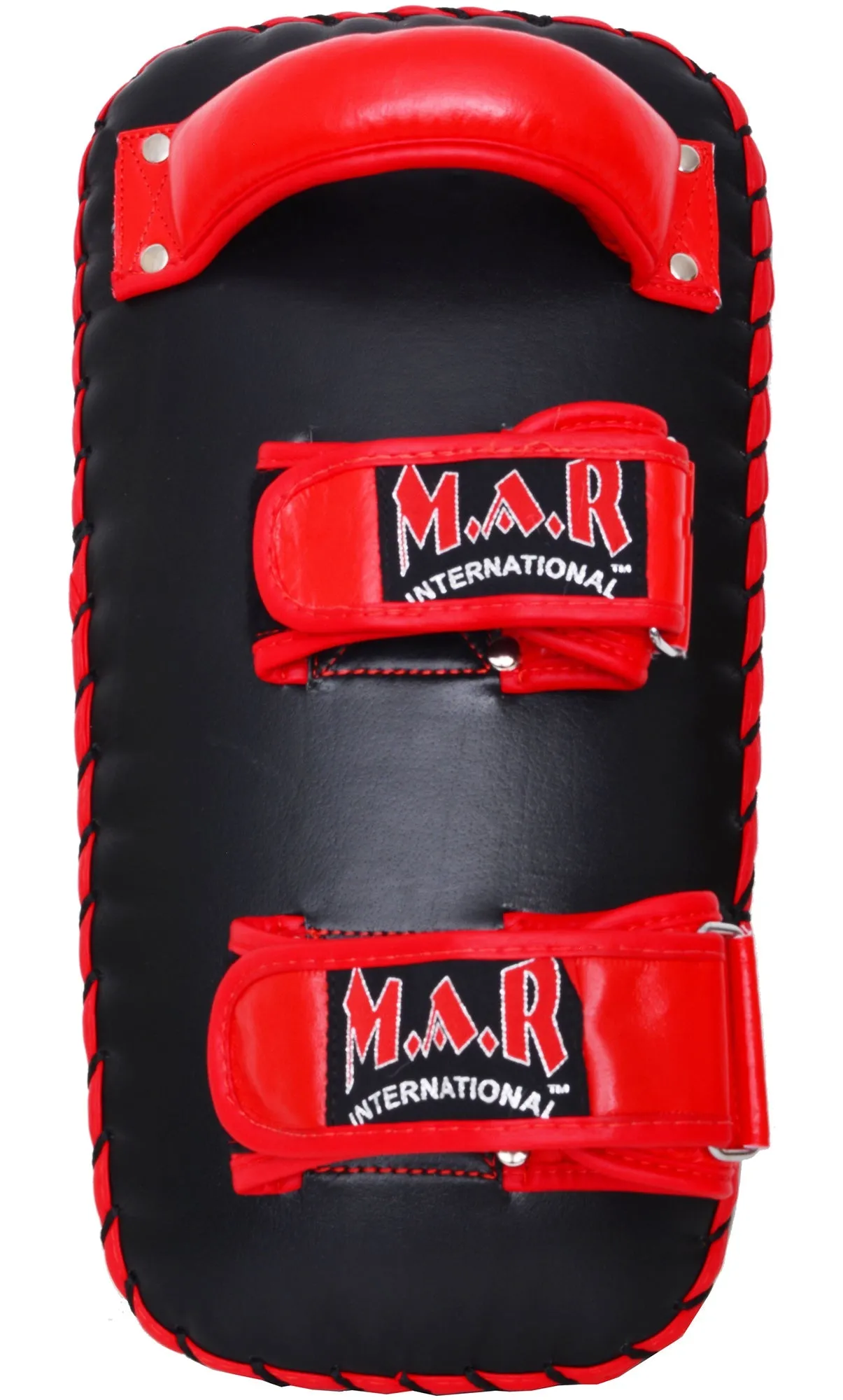 MAR-202A | Black Red Genuine Leather Striking Pad