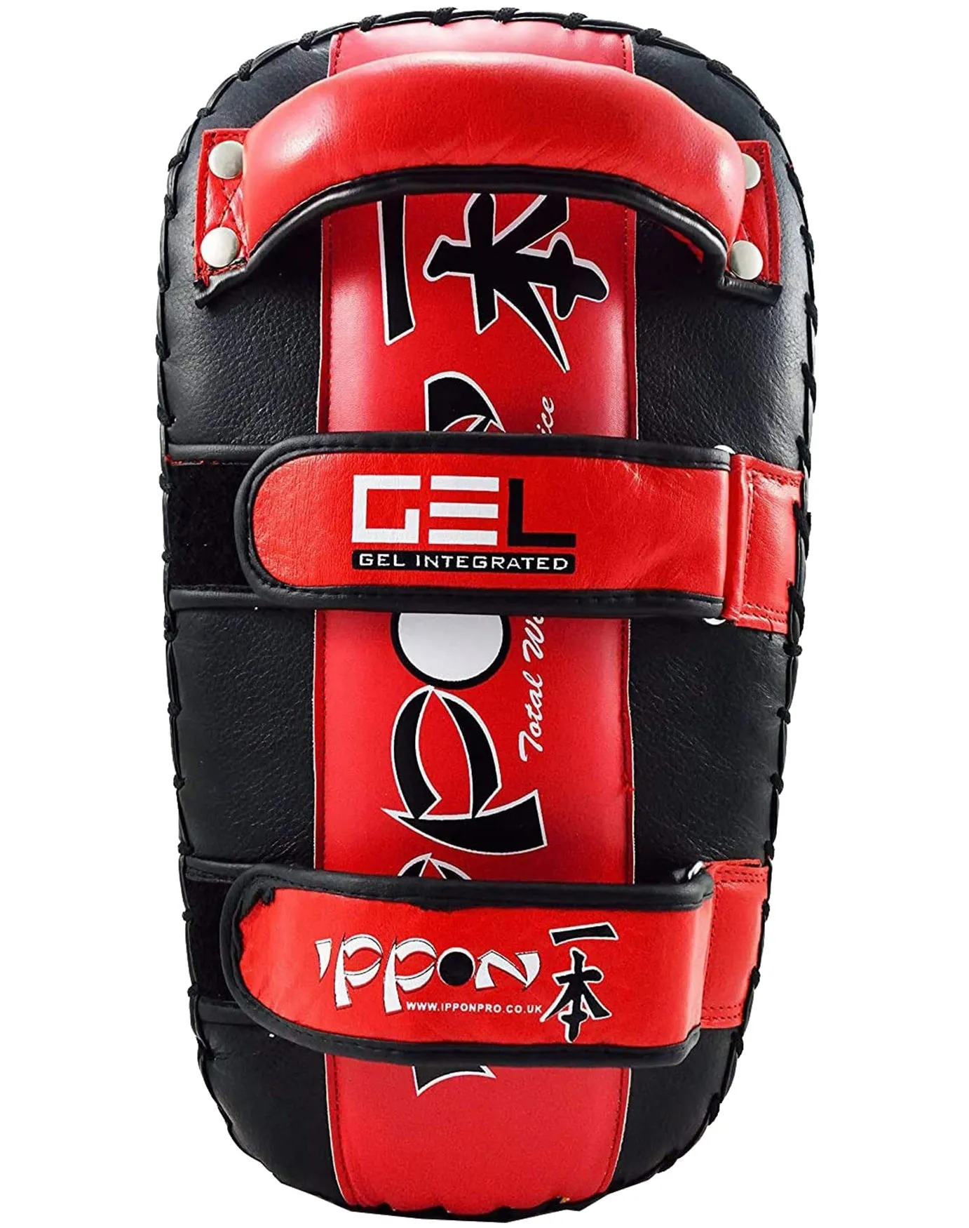 MAR-402 | Red Black IPPON Genuine Leather Thai Pad