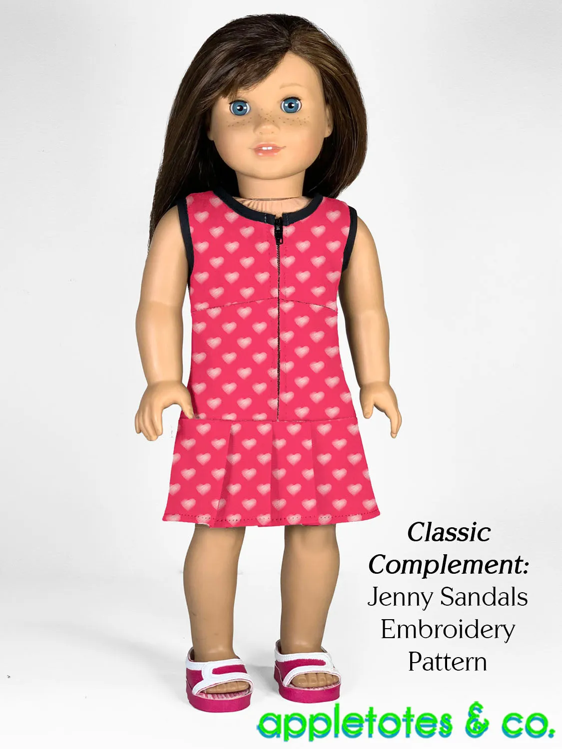 Martina Dress 18 Inch Doll Sewing Pattern