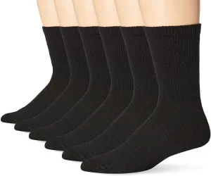 Mens Crew Socks, with Cushion for Comfrort,-5 or 8 Pack