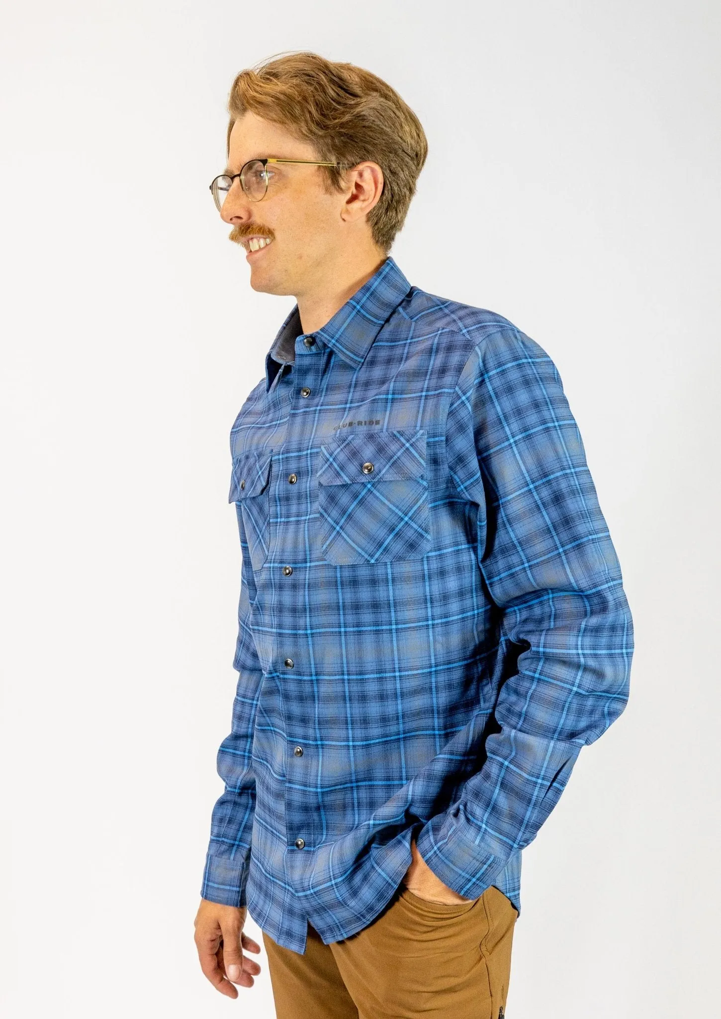 Men's Daniel Keep Warm Stretch Riding Flannel