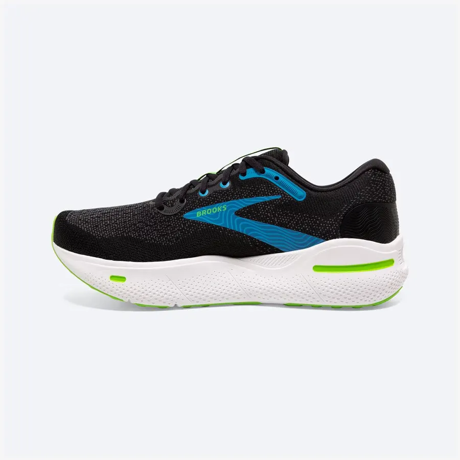 Men's Ghost Max 2E Wide (Black/Atomic Blue/Jasmine)