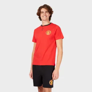 Mens Manchester United Short Pyjamas