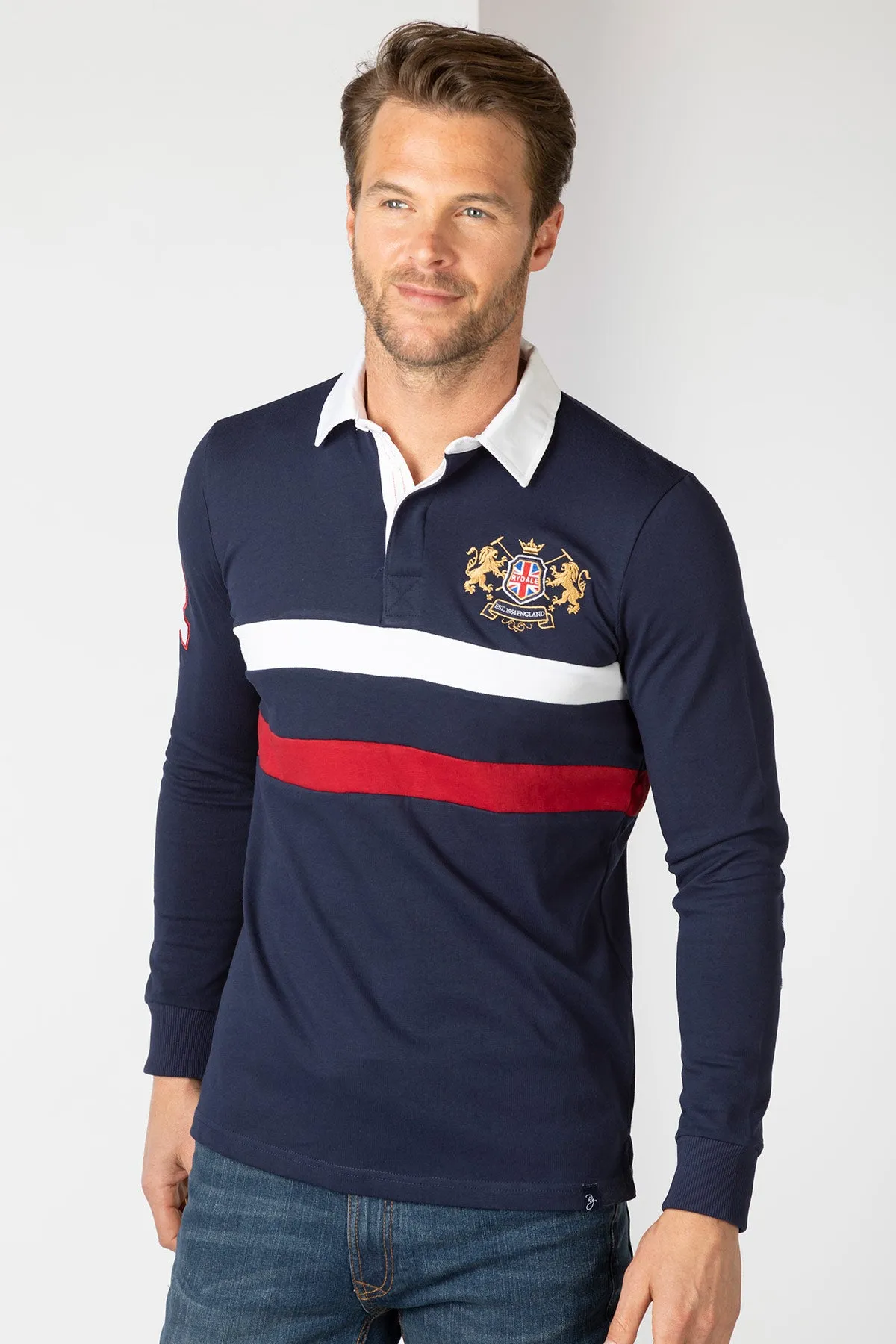 Men's Rugby Shirt - Otley 2 Stripe