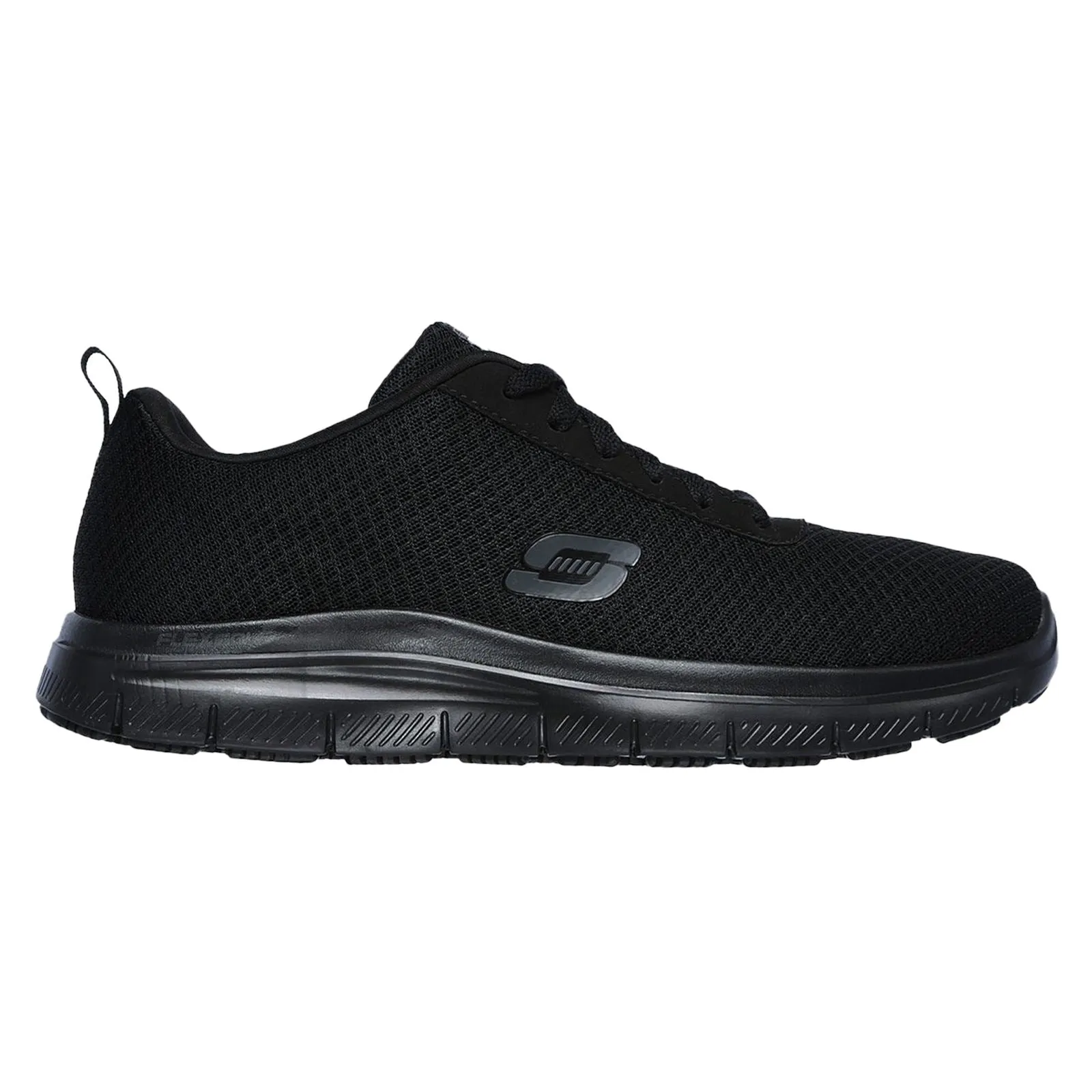 Men's Wide Fit Skechers 77125EC Flex Advantage Bendon SR Occupational Trainers