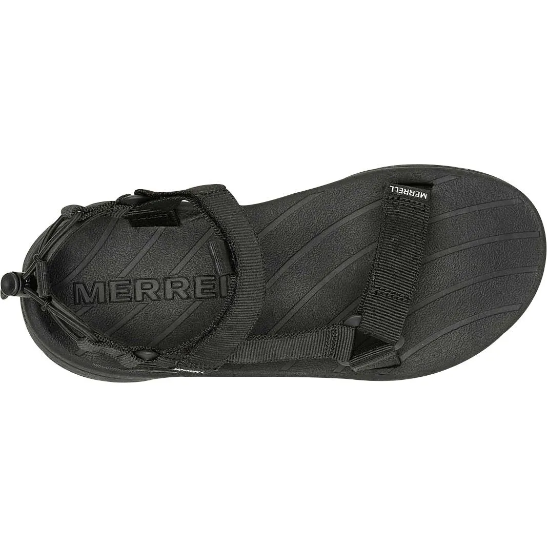 Merrell Speed Fusion Web Sport Womens Walking Sandals - Black