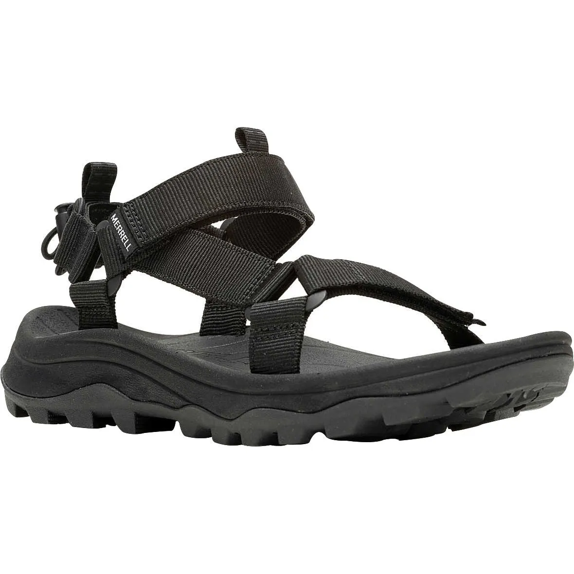 Merrell Speed Fusion Web Sport Womens Walking Sandals - Black