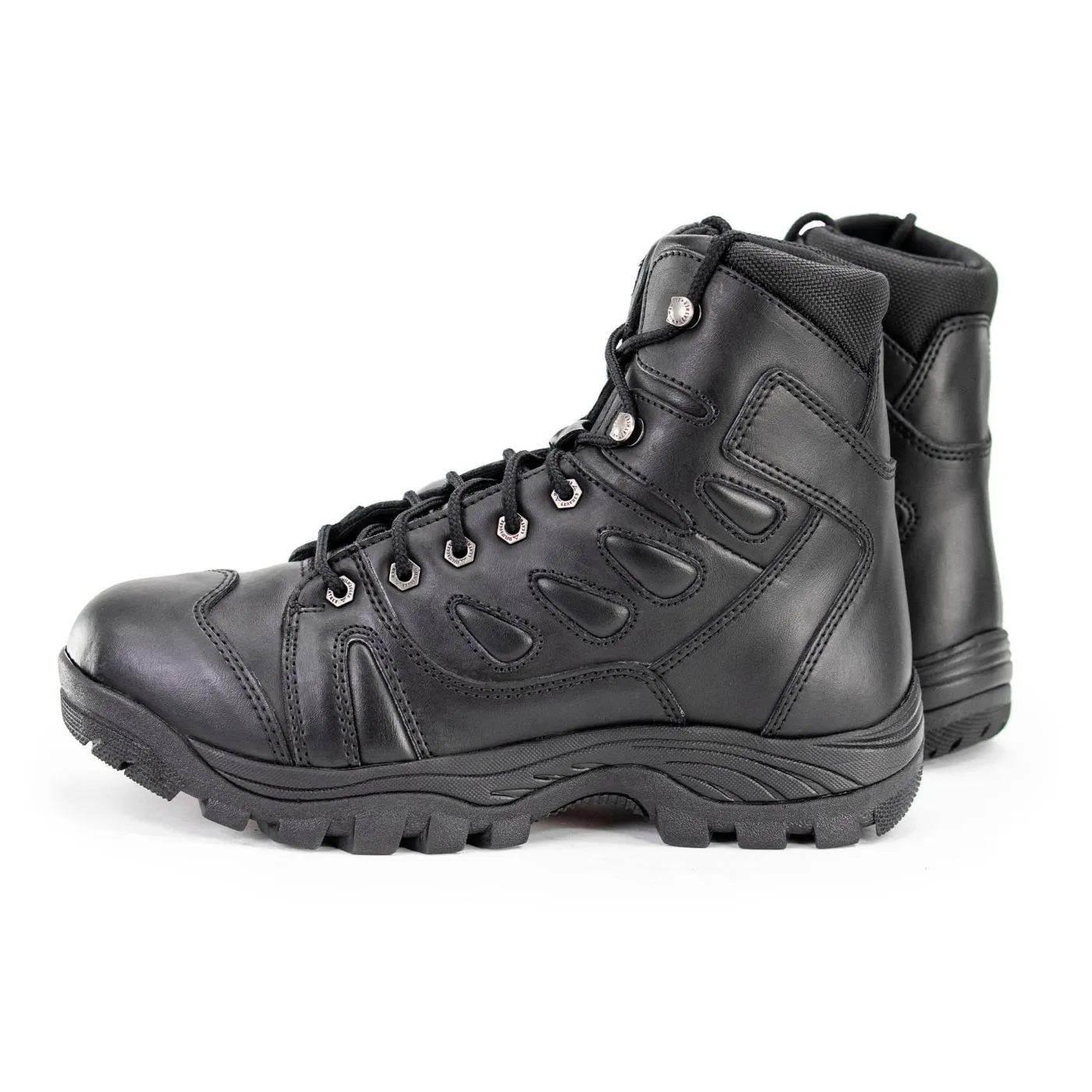 Milwaukee Leather MBM9115 Men's Black Leather 6-Inch Swat