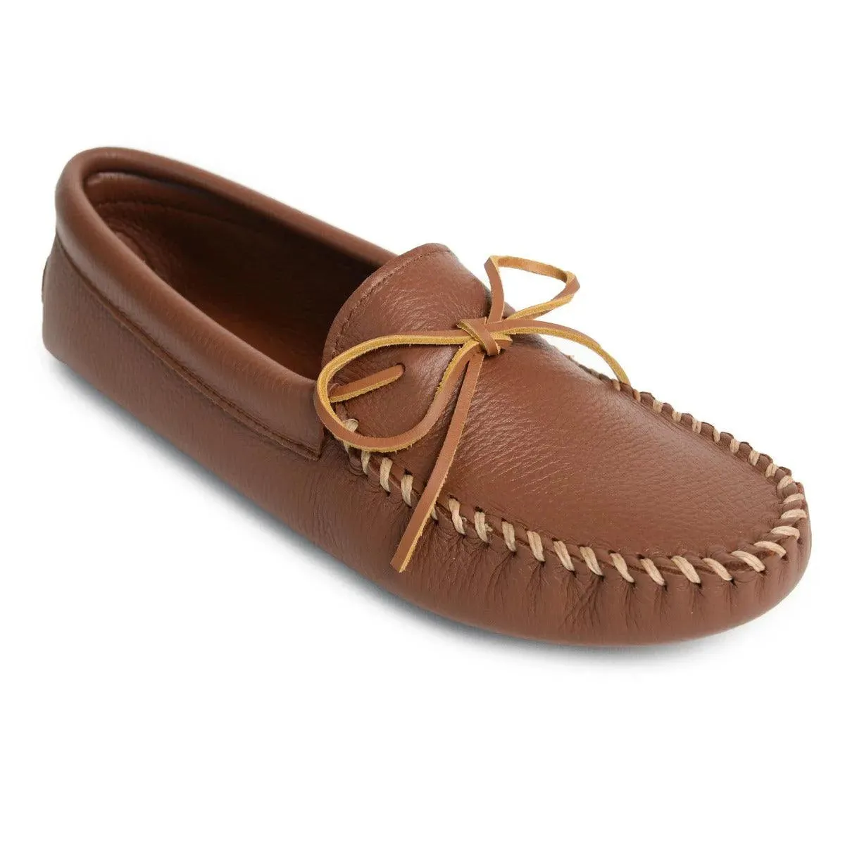 Minnetonka Double Deerskin Softsole - Mens Moccasin