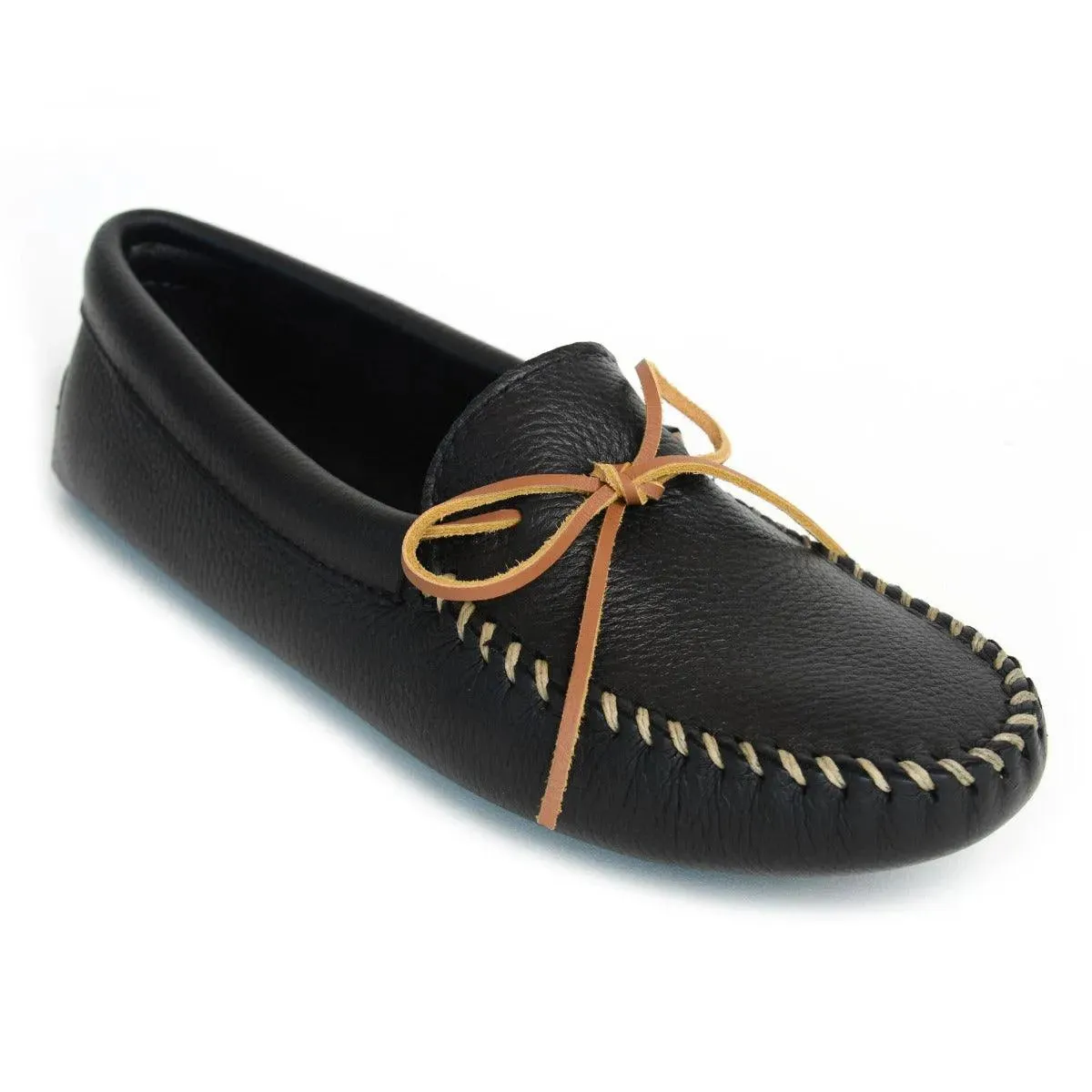 Minnetonka Double Deerskin Softsole - Mens Moccasin