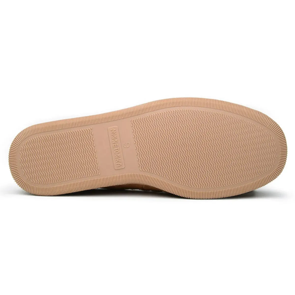 Minnetonka Sheepskin Hardsole Moc - Mens Slippers