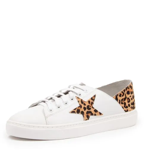 Mollini Oholiday White - Lt Leopard