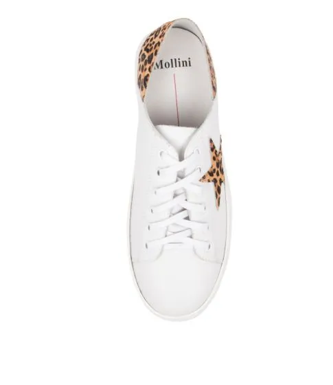 Mollini Oholiday White - Lt Leopard