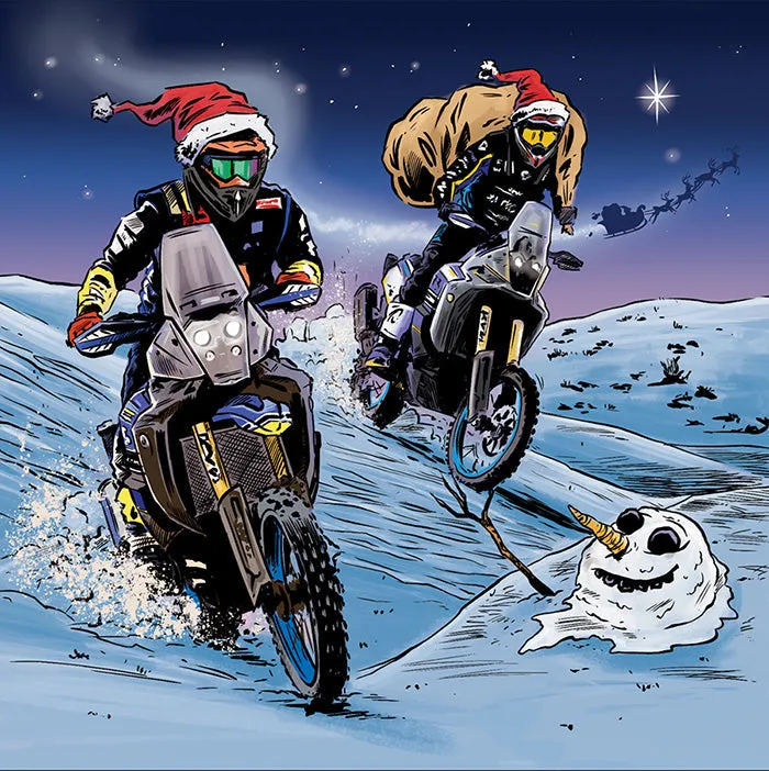 Motorcycle Christmas Cards