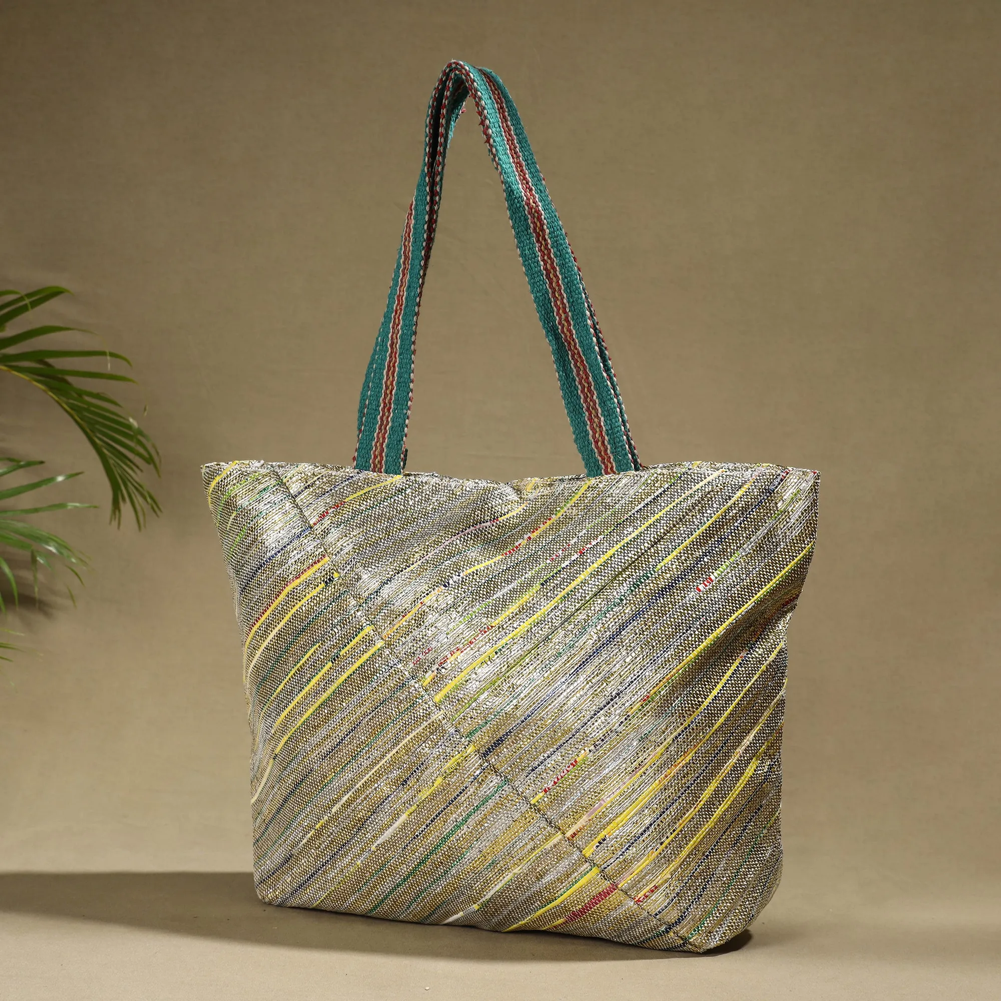 Multicolor - Upcycled Weave Handcrafted Shoulder Bag