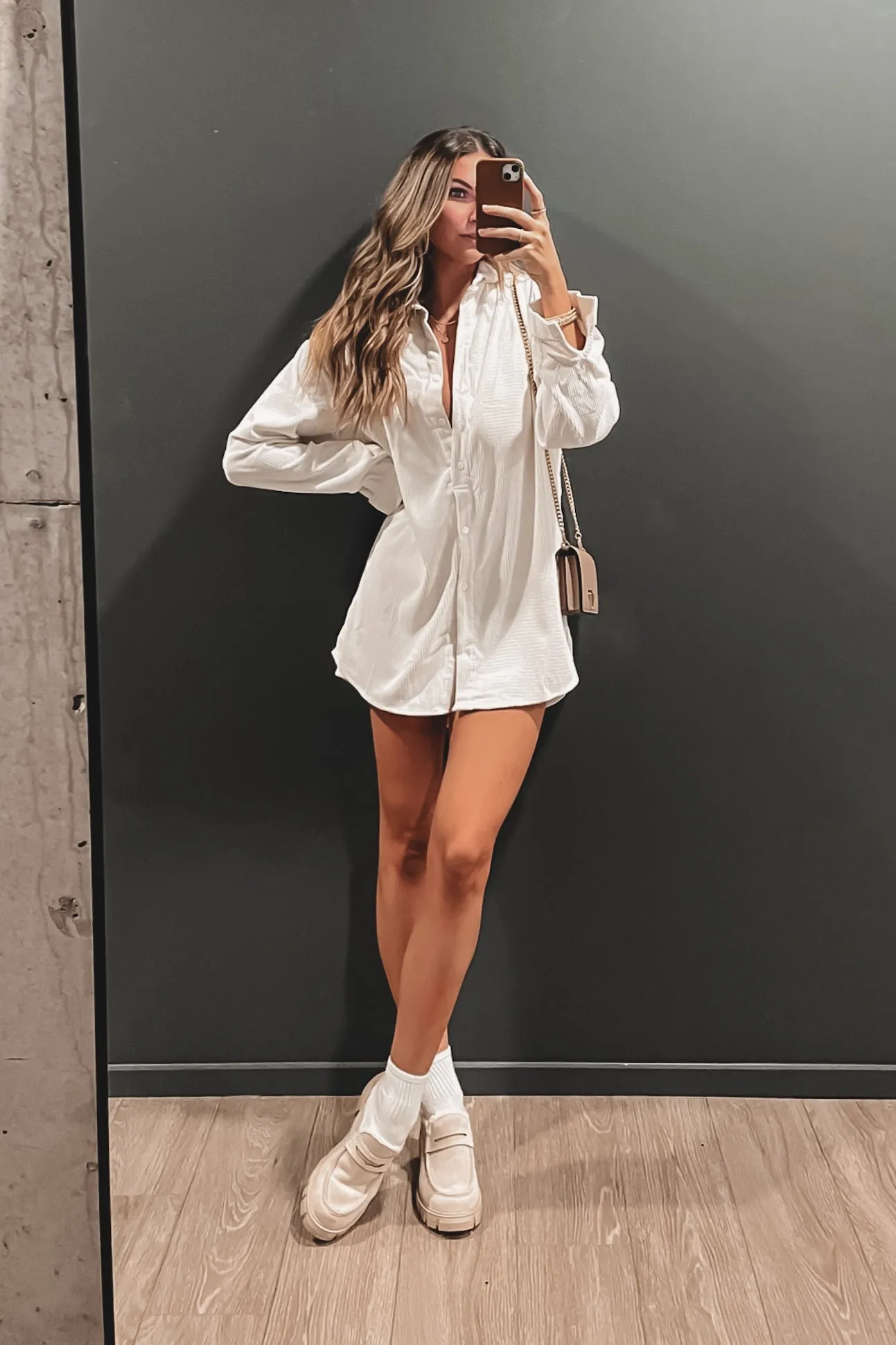 My Girl's So Cute Corduroy Oversized Romper