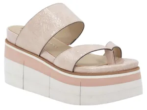 Naked Feet: Flux in ROSETTE Wedge Sandals