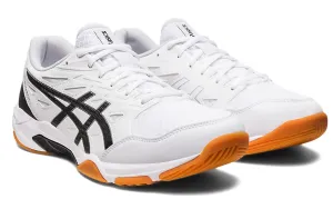 new -Asics Gel-Rocket 11 Men's Court Shoes, White/Pure Silver