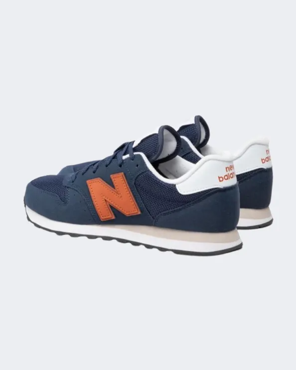 New Balance 500 Men Lifestyle Espadrilles Navy/Orange Gm500Vl2-D