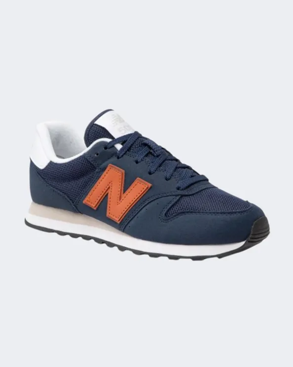 New Balance 500 Men Lifestyle Espadrilles Navy/Orange Gm500Vl2-D