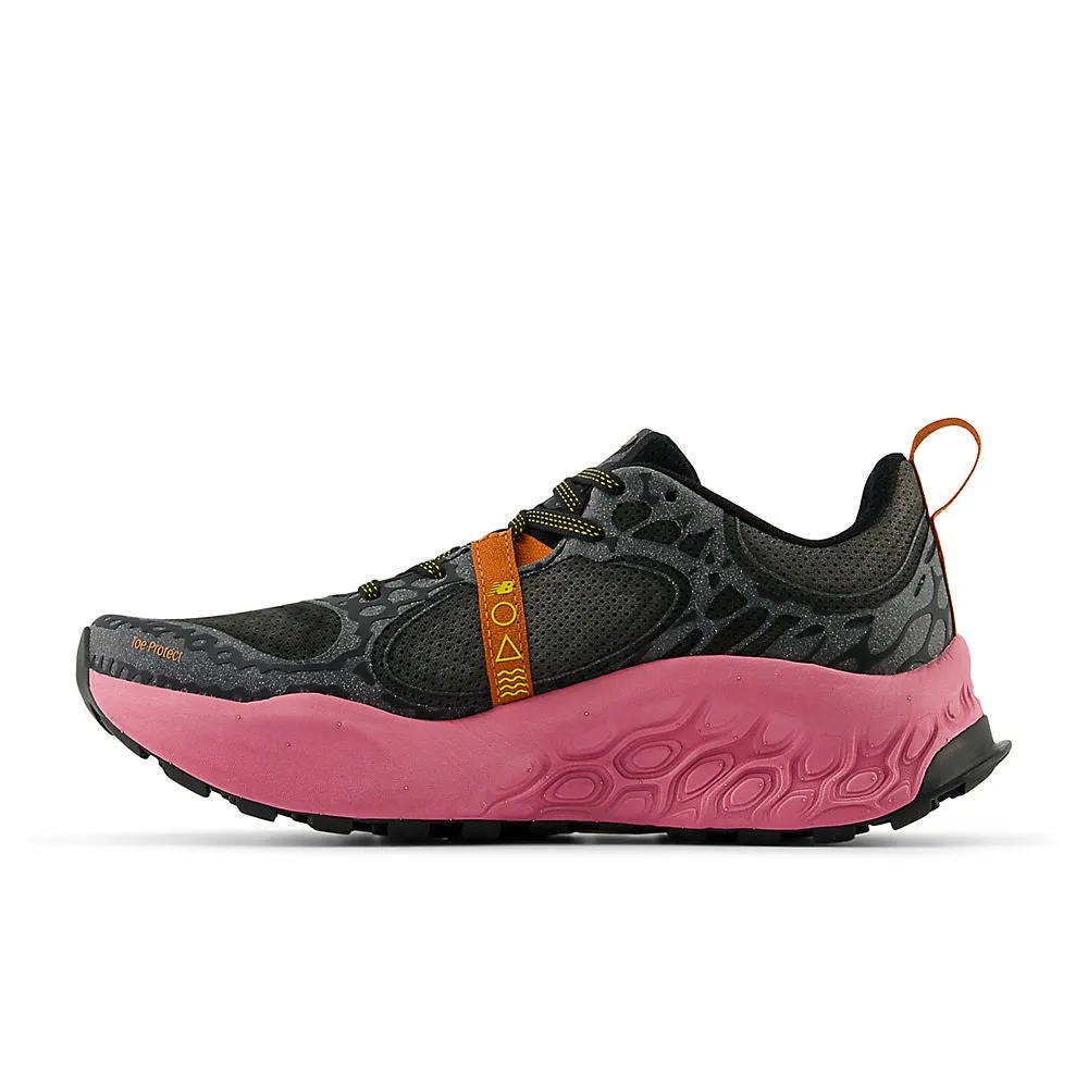 New Balance Fresh Foam X Hierro v8 (Womens) - Black with real Pink and Ginger Lemon