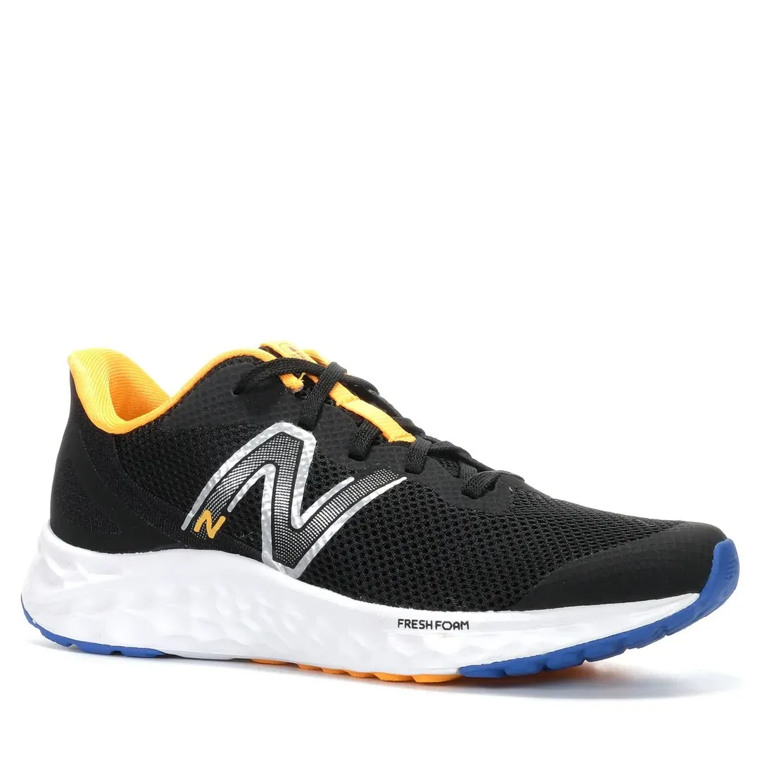 NEW BALANCE JUNIOR ARISHI V4 BLACK/ORANGE SHOE