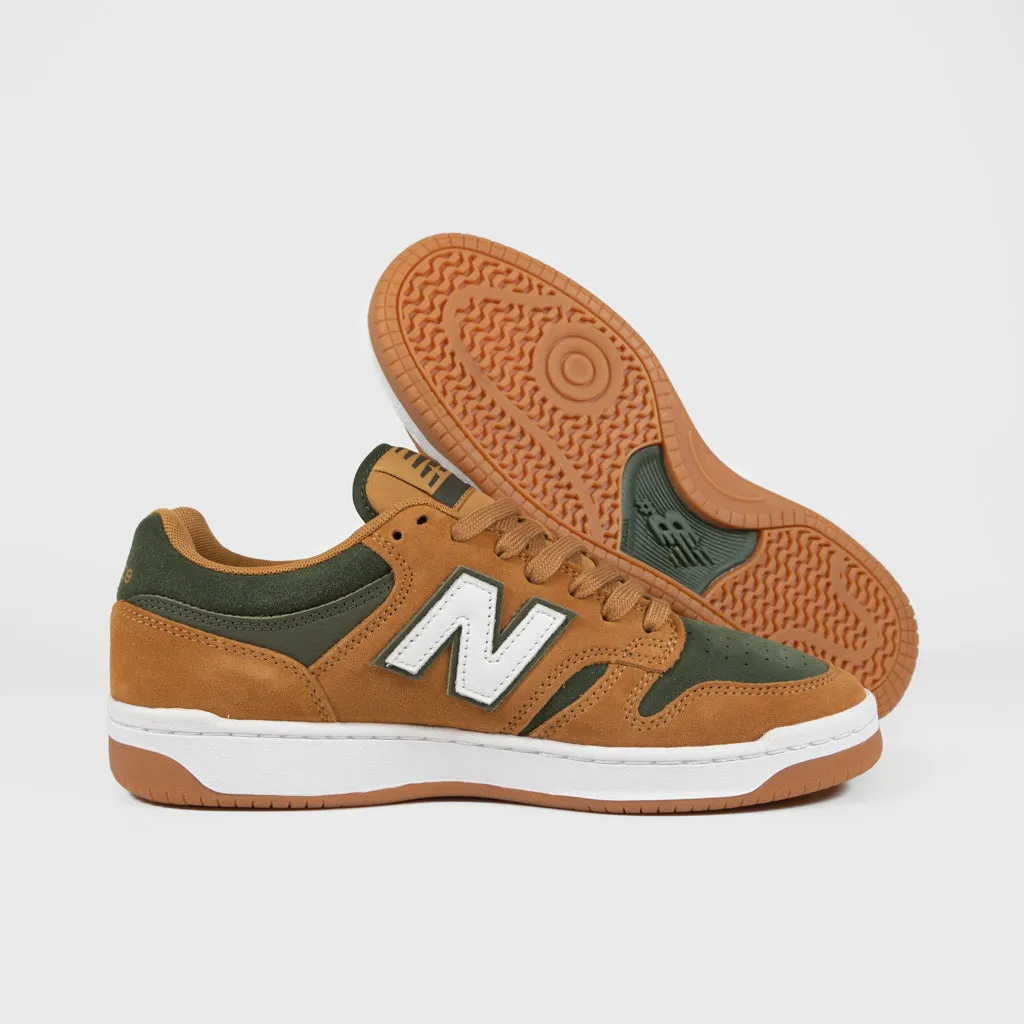 New Balance Numeric - 480 Shoes - Tan / Green