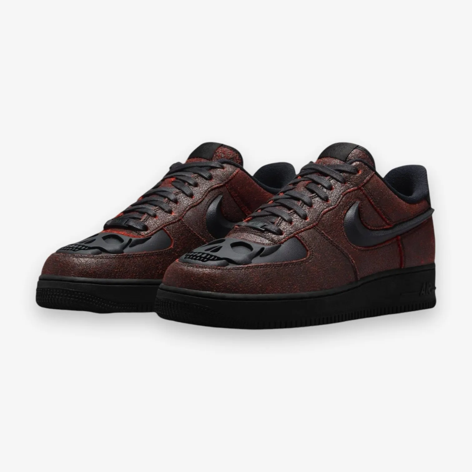 Nike Air Force 1 Retro HWN QS Black Black Crimson HV2016-001