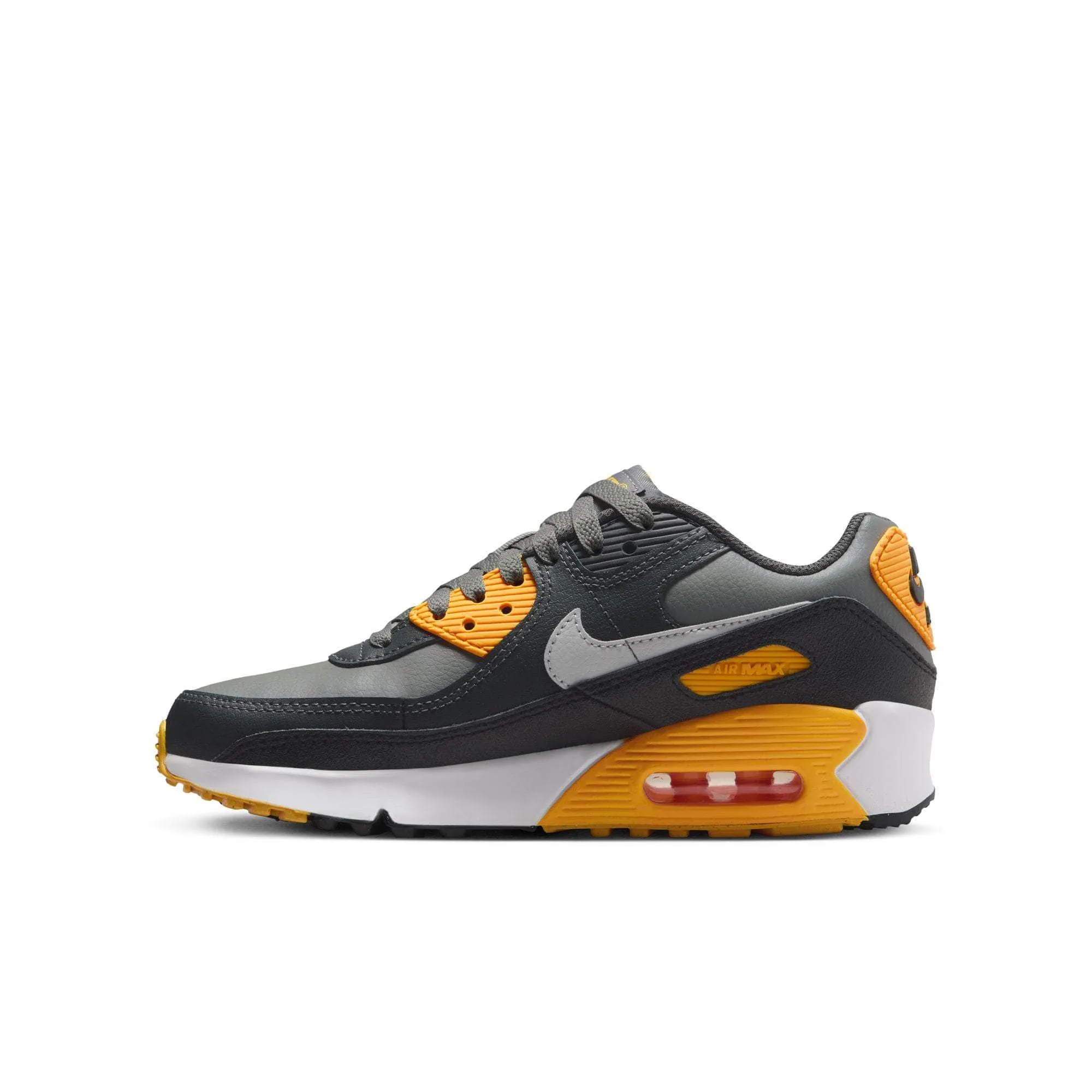 Nike Air Max 90 " Light Smoke Grey " - Boy's Grade School