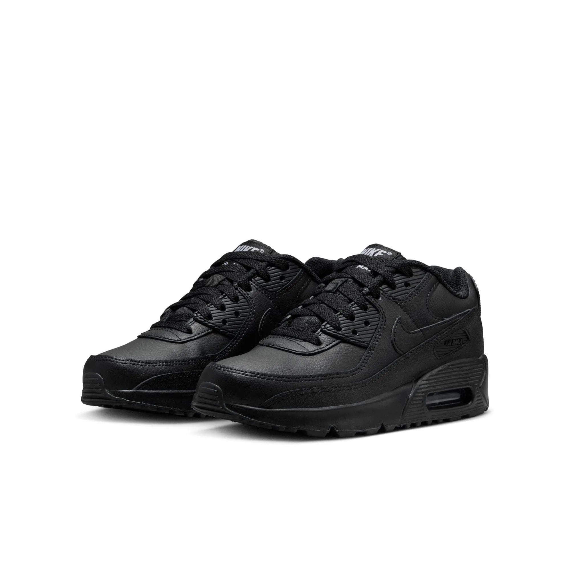 Nike Air Max 90 "Triple Black" - Boy's GS