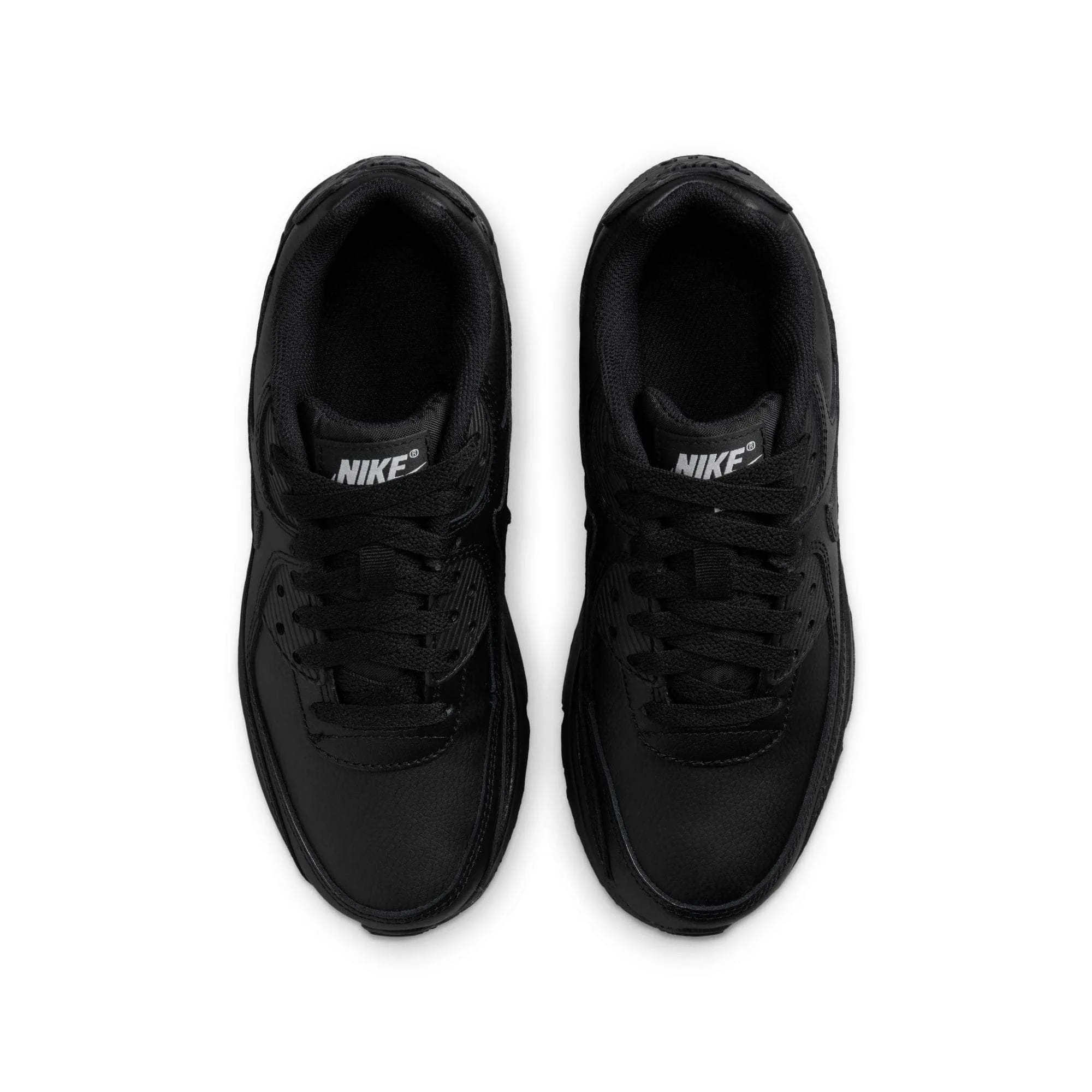 Nike Air Max 90 "Triple Black" - Boy's GS