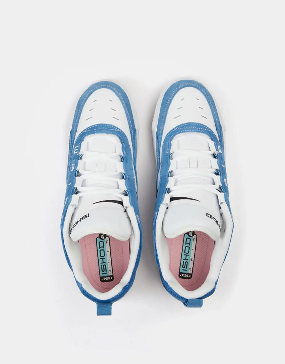 Nike SB Air Max Ishod Skate Shoes - Star Blue/Black-White-Med Soft Pink