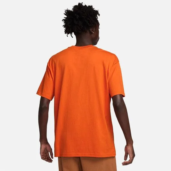 Nike SB Classic Logo Skate Tee Campfire Orange