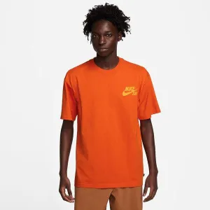 Nike SB Classic Logo Skate Tee Campfire Orange