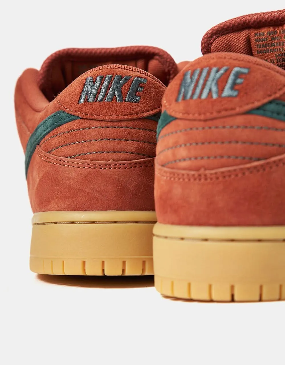 Nike SB Dunk Low Pro Skate Shoes - Burnt Sunrise/Vintage Green