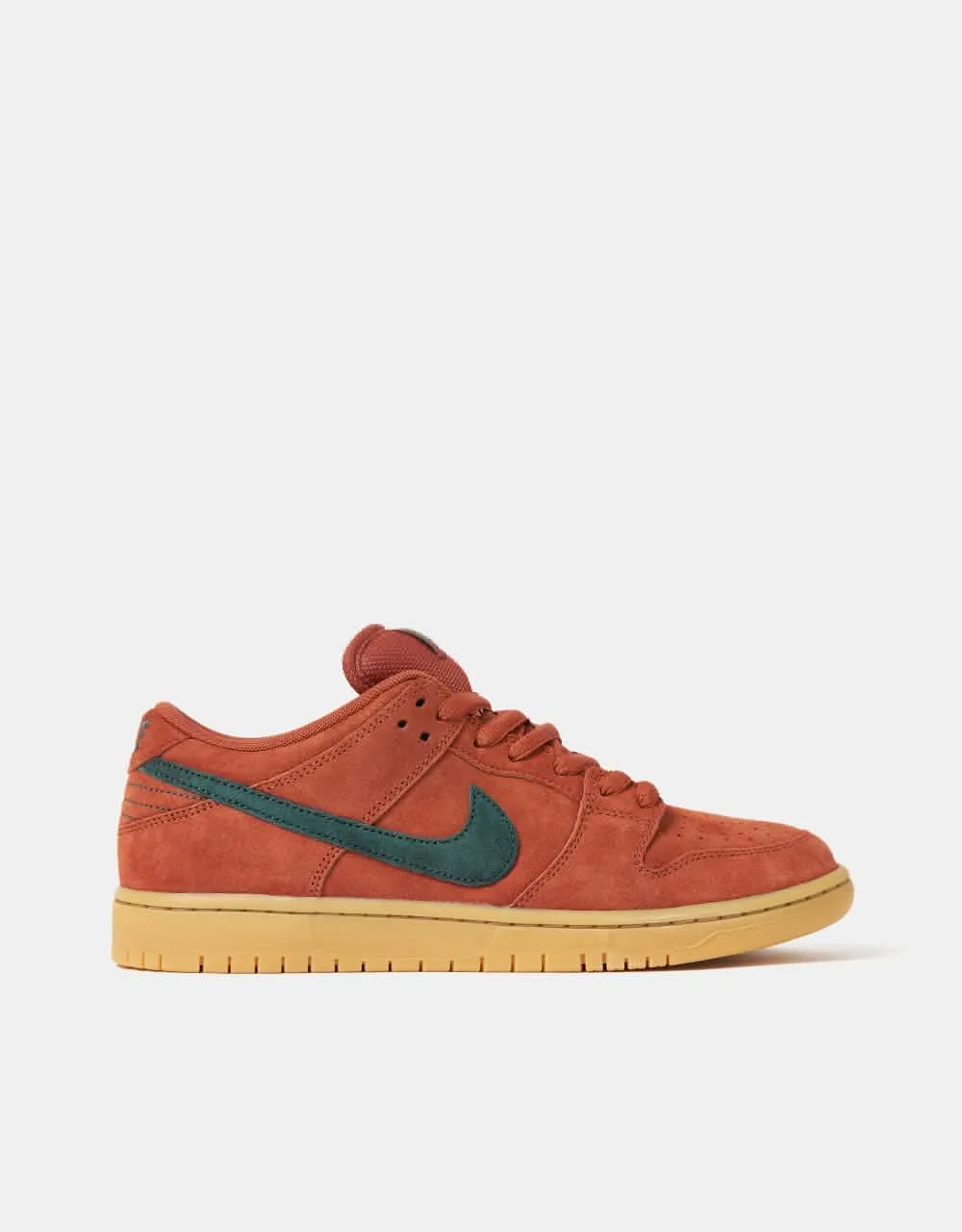 Nike SB Dunk Low Pro Skate Shoes - Burnt Sunrise/Vintage Green