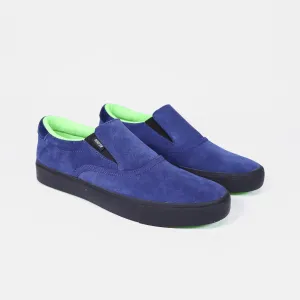 Nike SB - Leo Baker Verona Slip On Shoes - Blue Void / Black / Electric Green