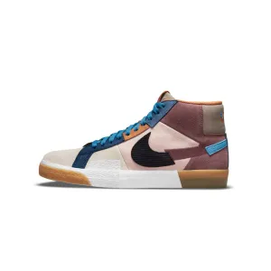 Nike SB Mens Zoom Blazer Mid Premium Shoes 'Dark Wine/Black'