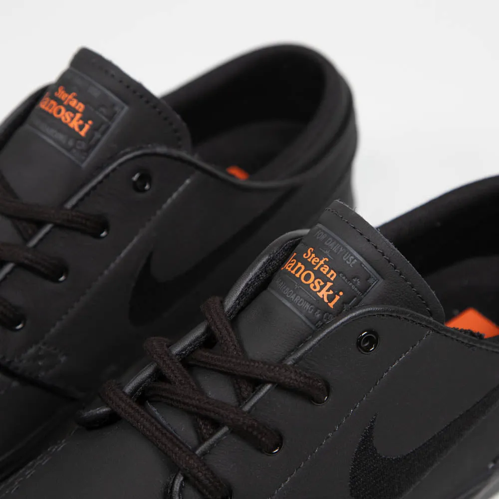 Nike SB - 'Orange Label' Stefan Janoski OG  Shoes - Black / Black - Black - Black