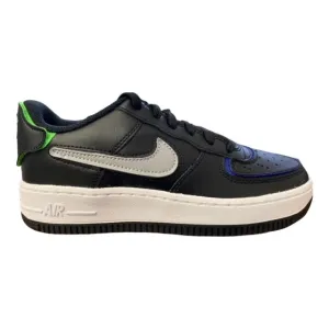 Nike scarpa sneakers da ragazzo Air Force 1 AF1/1 DH7341-001 nero-argento