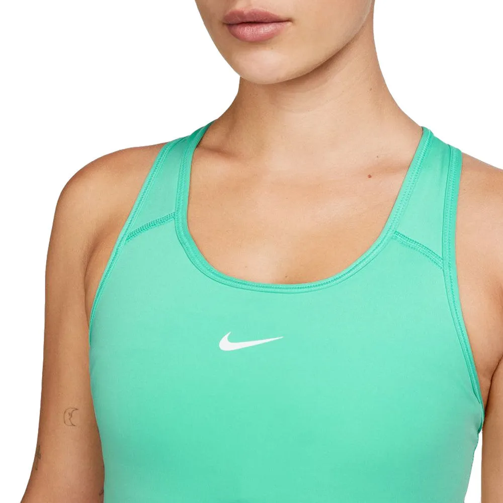 Nike Women's Swoosh Logo Sports Bra - Mint / Turquoise