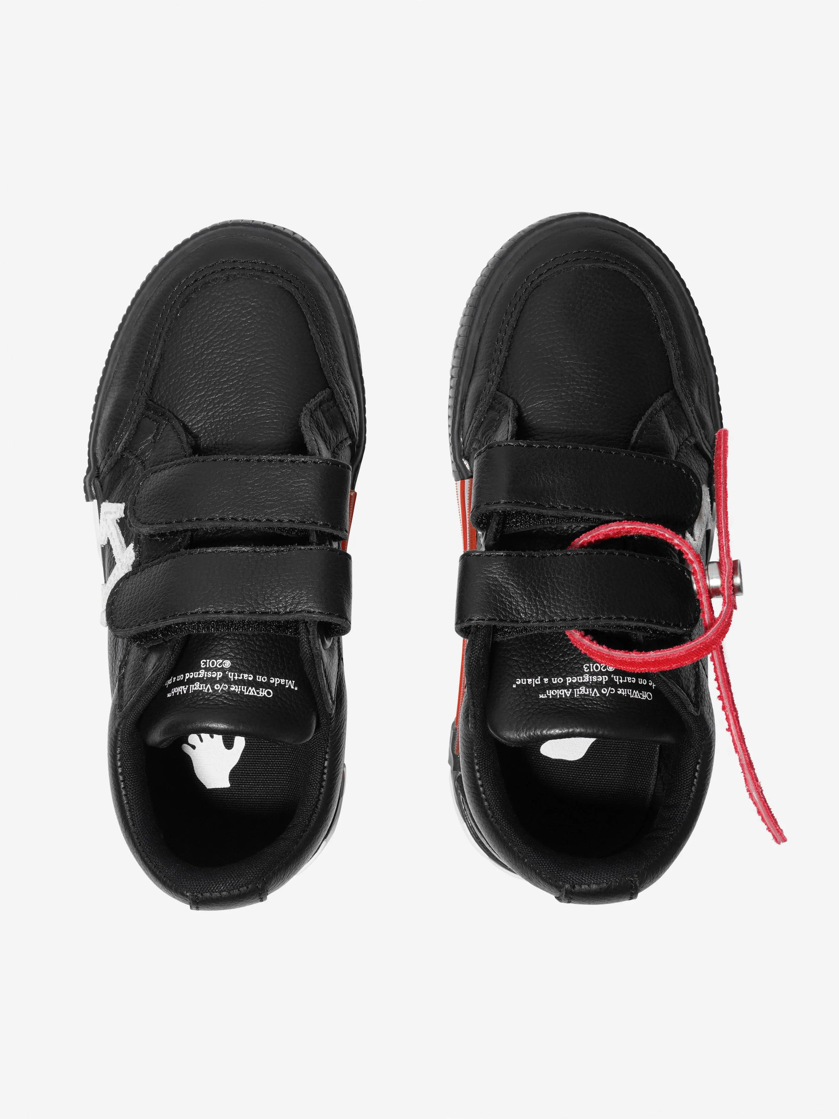 Off-White Boys Velcro Vulcanized Trainers