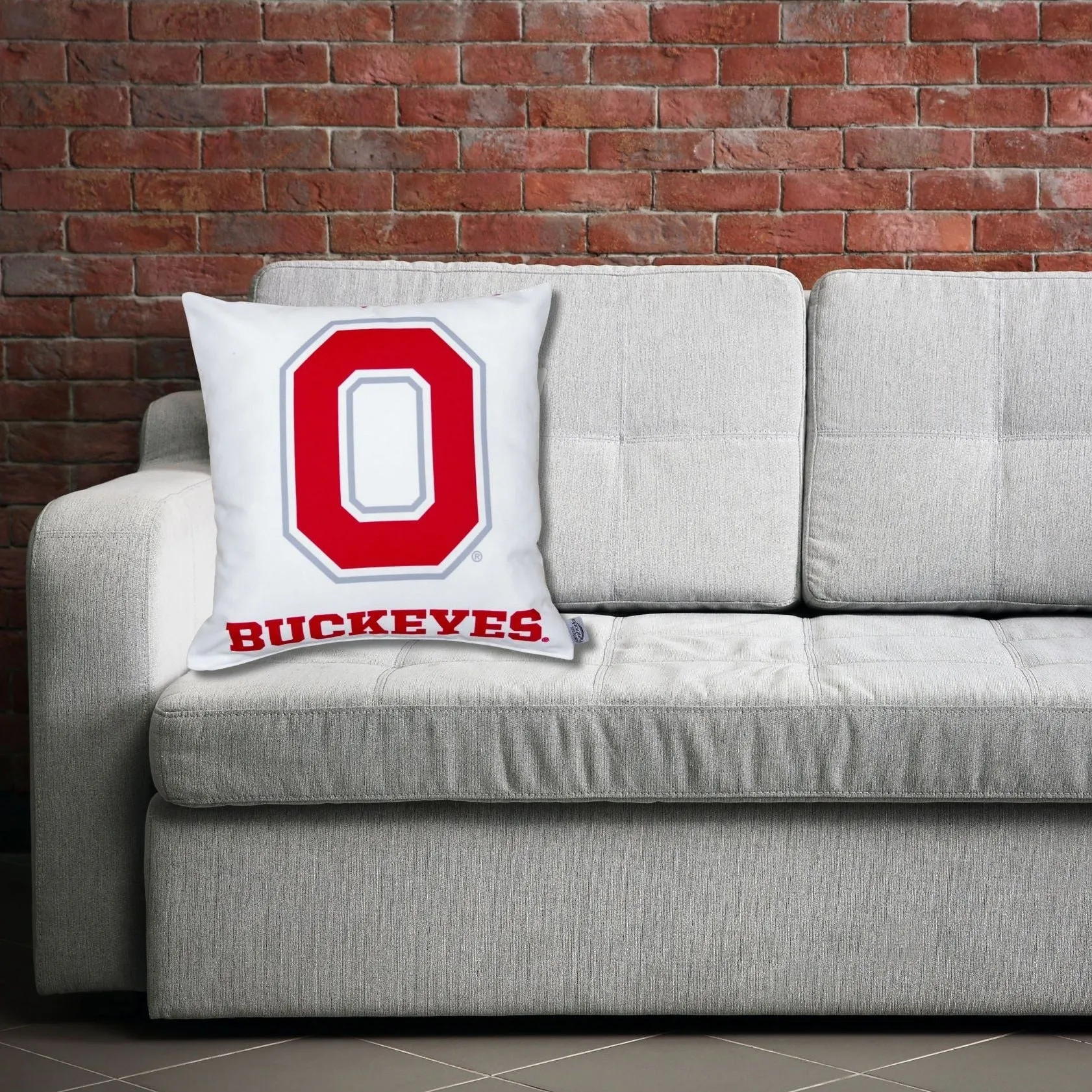 Ohio State Buckeyes "O" Pillow | O