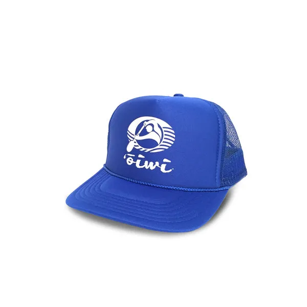 Oiwi Logo Retro Trucker Hat (keiki size)